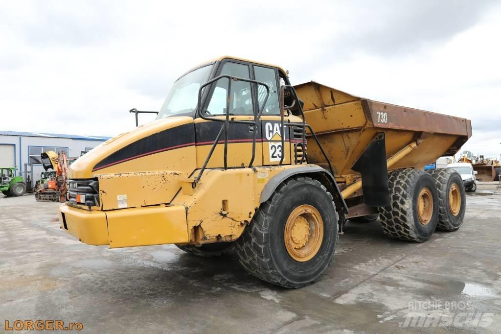 CAT 730 Kloubové dempry