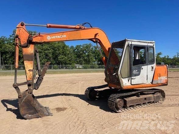 Hitachi EX 60 Pásová rýpadla