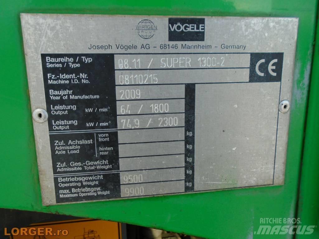Vögele Super 1300-2 Finišery