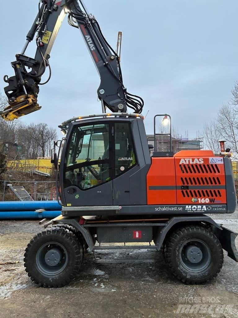 Atlas 160 W Kolová rýpadla