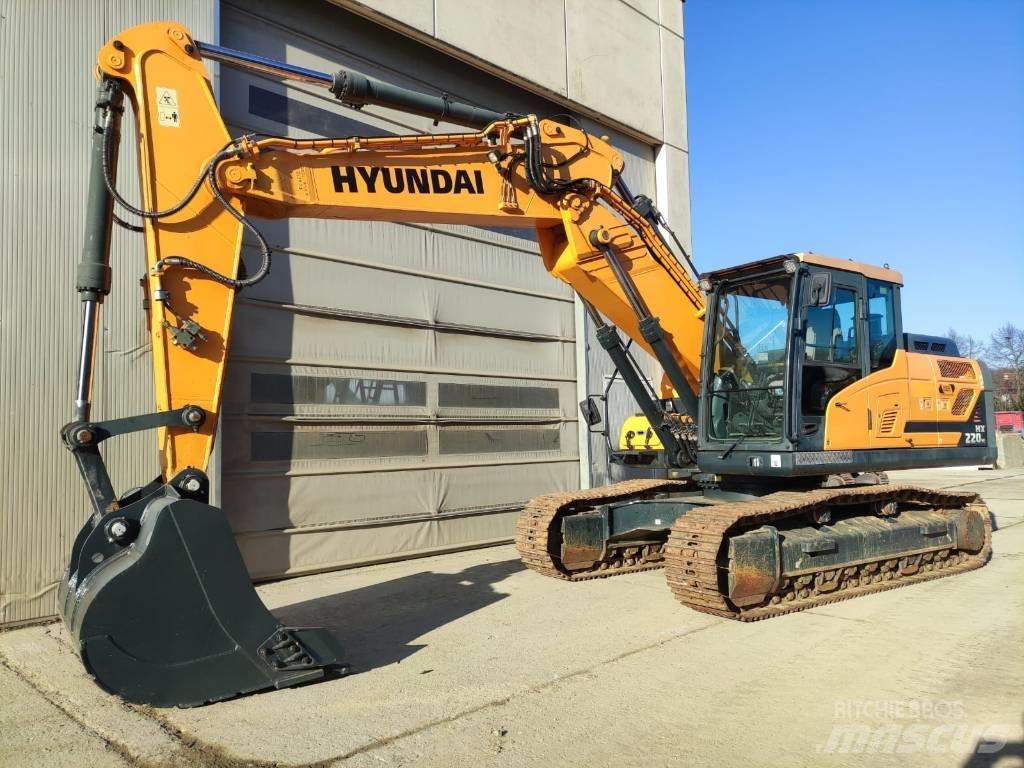 Hyundai HX220NL Pásová rýpadla