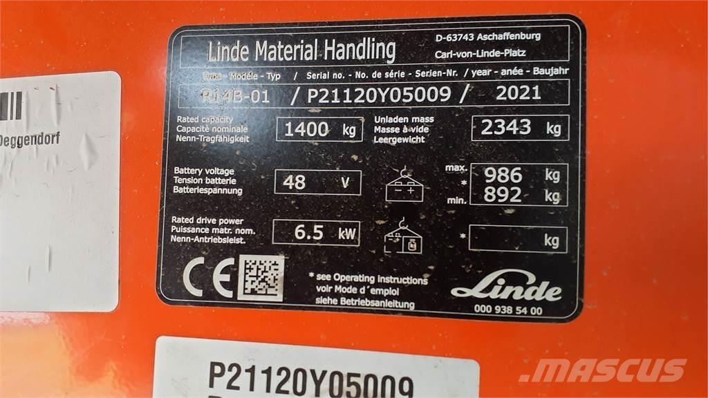 Linde R14B Retraky