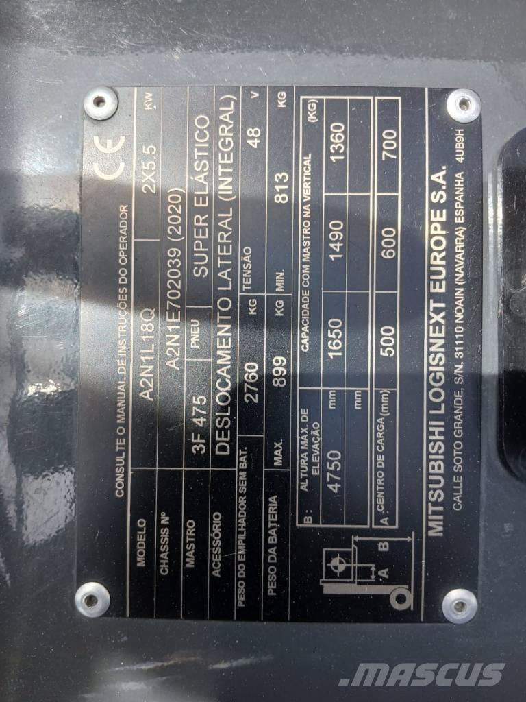 UniCarriers TX 3-18 Akumulátorové vozíky