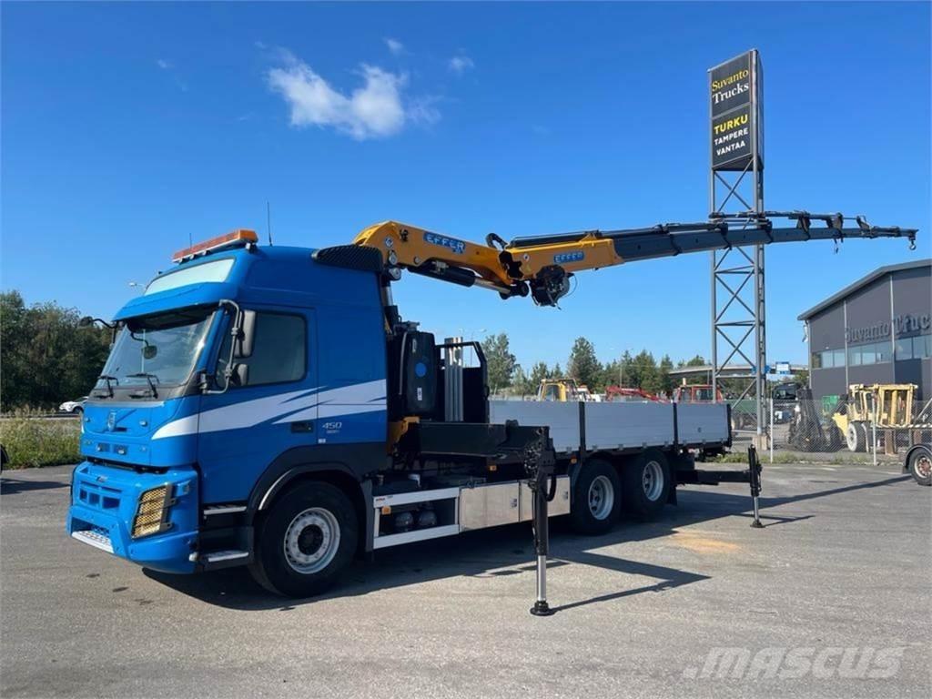 Volvo FMX 450 6X2 Autojeřáby, hydraulické ruky