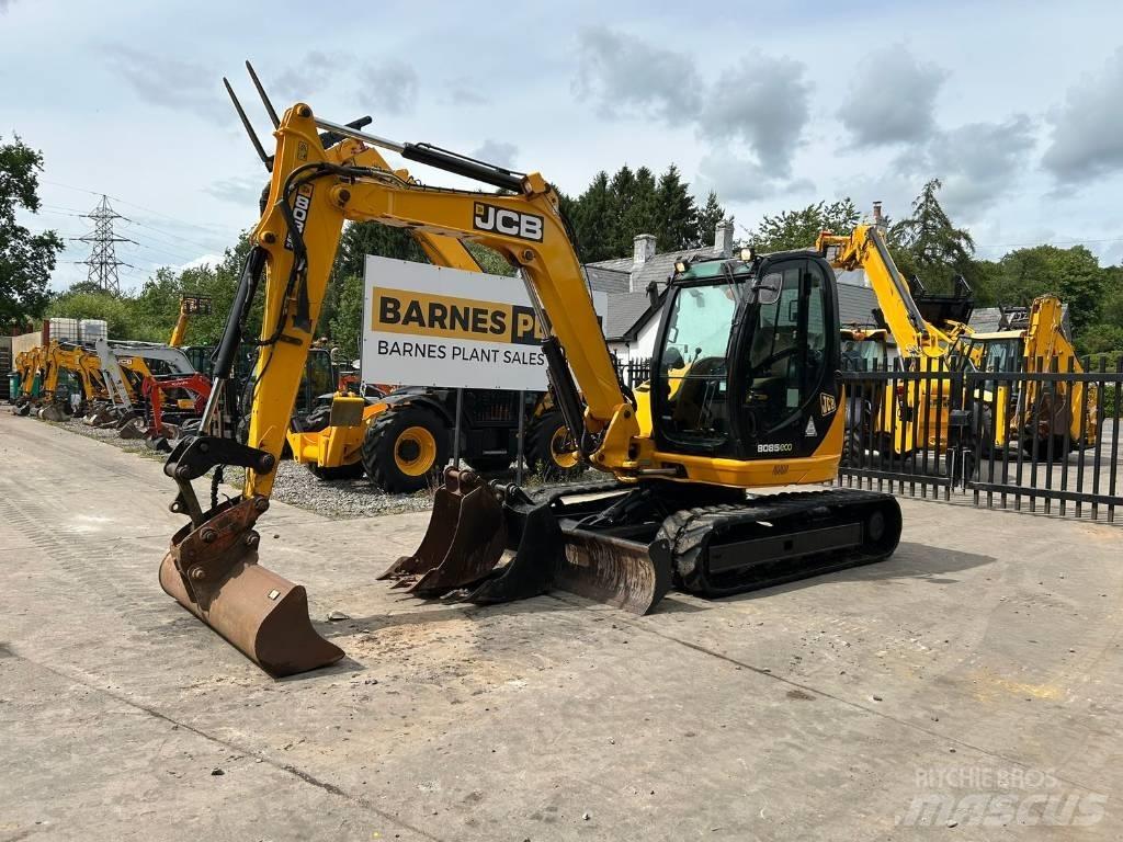 JCB 8085 ZTS Midi rýpadla 7t - 12t
