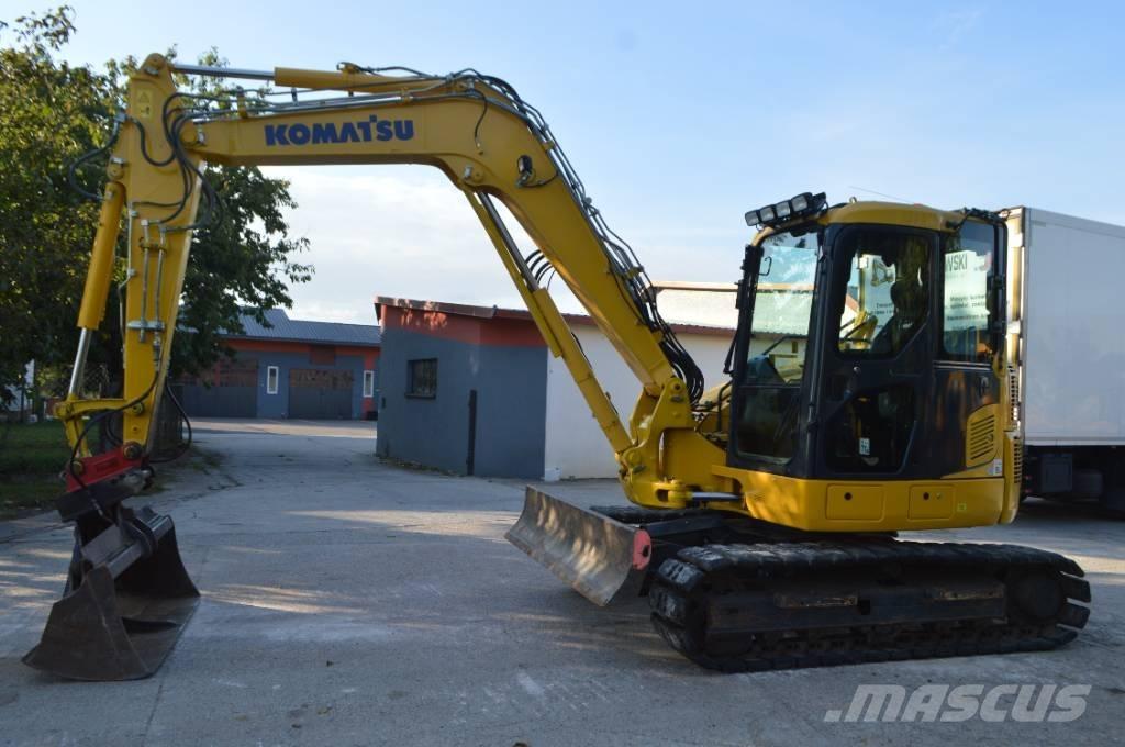 Komatsu PC 88 MR Midi rýpadla 7t - 12t
