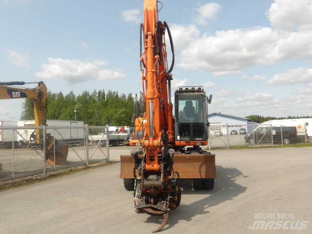 Doosan DX 160 W Kolová rýpadla