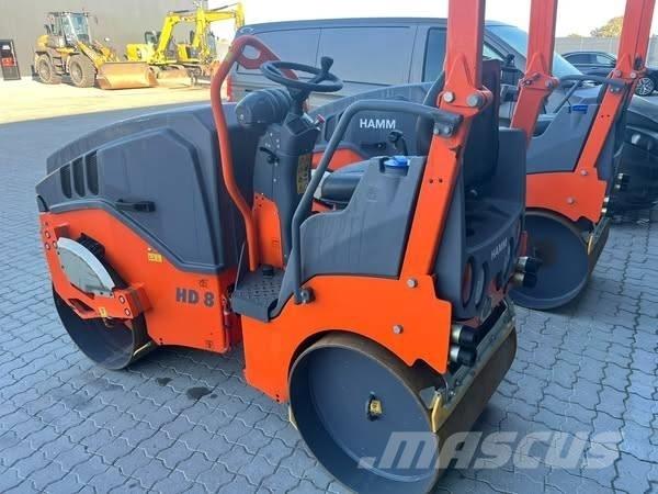 Hamm HD 8 Tandemové válce