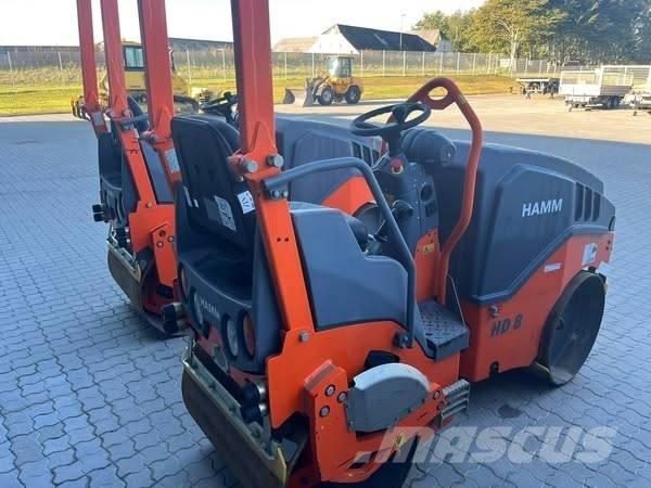 Hamm HD 8 Tandemové válce