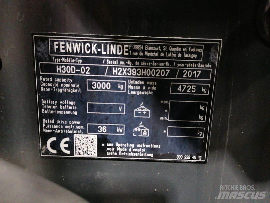 Linde H30D-02 Dieselové vozíky