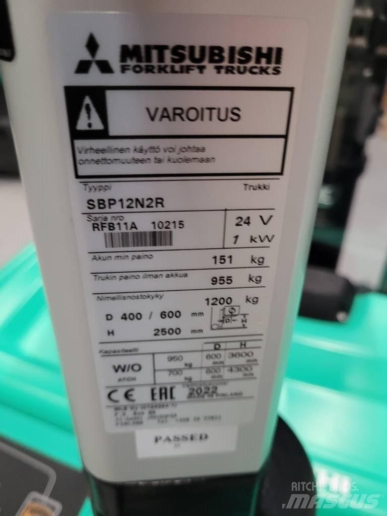 Mitsubishi SBP 12N2R Samohybné vozíky