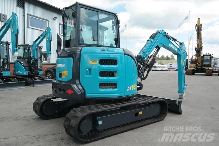 Airman AX55U-7 Mini rýpadla < 7t