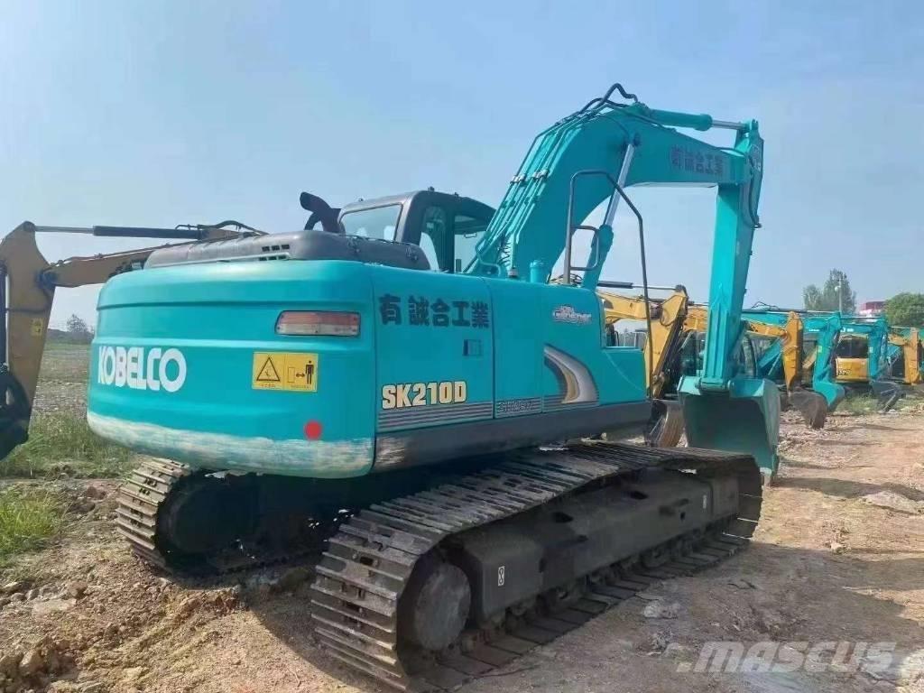 Kobelco SK 210 D Pásová rýpadla