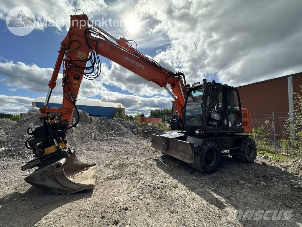 Hitachi ZX 140 W-5B Kolová rýpadla
