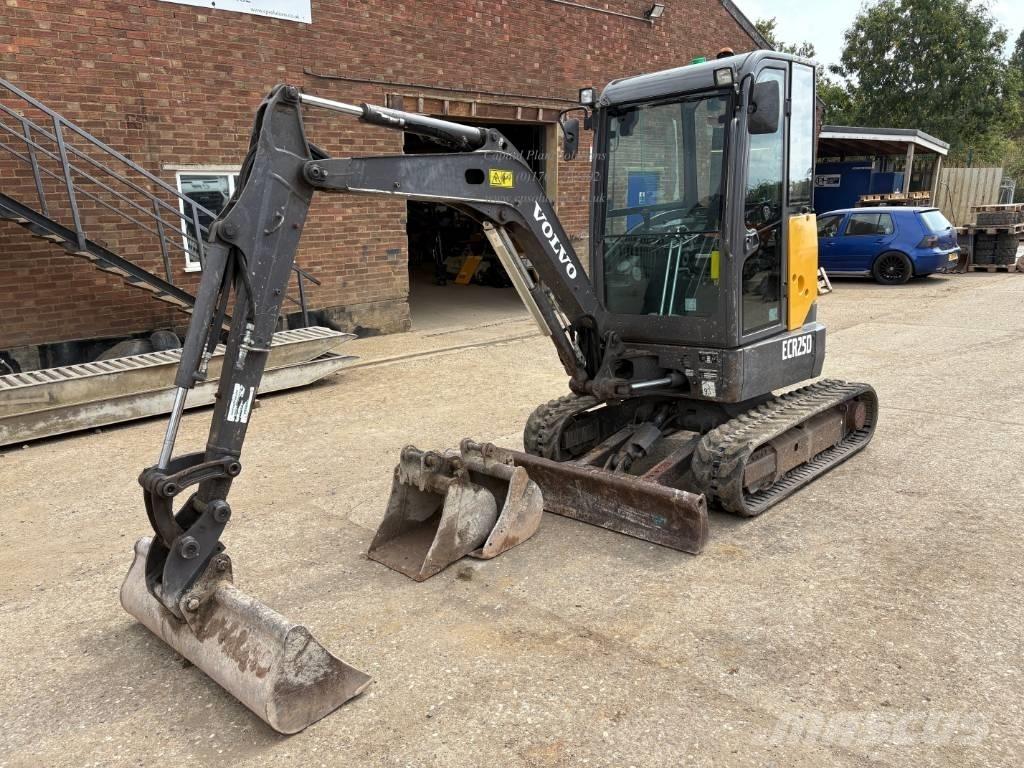 Volvo ECR 25 D Mini rýpadla < 7t