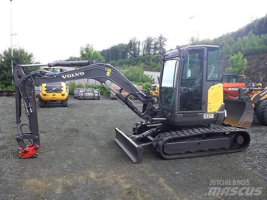 Volvo ECR 50 D Mini rýpadla < 7t