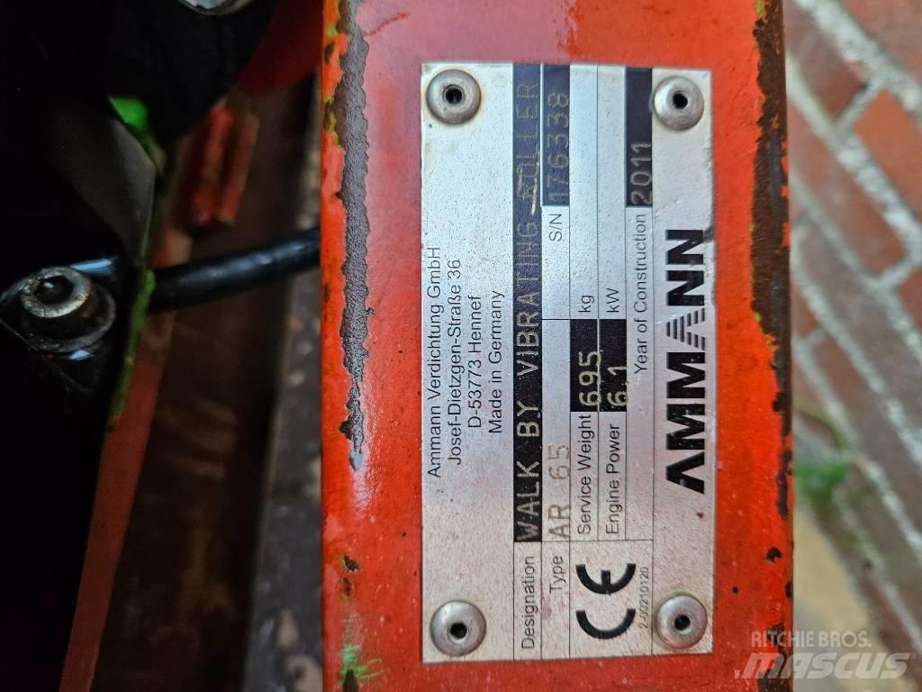 Ammann AR 65 Tandemové válce