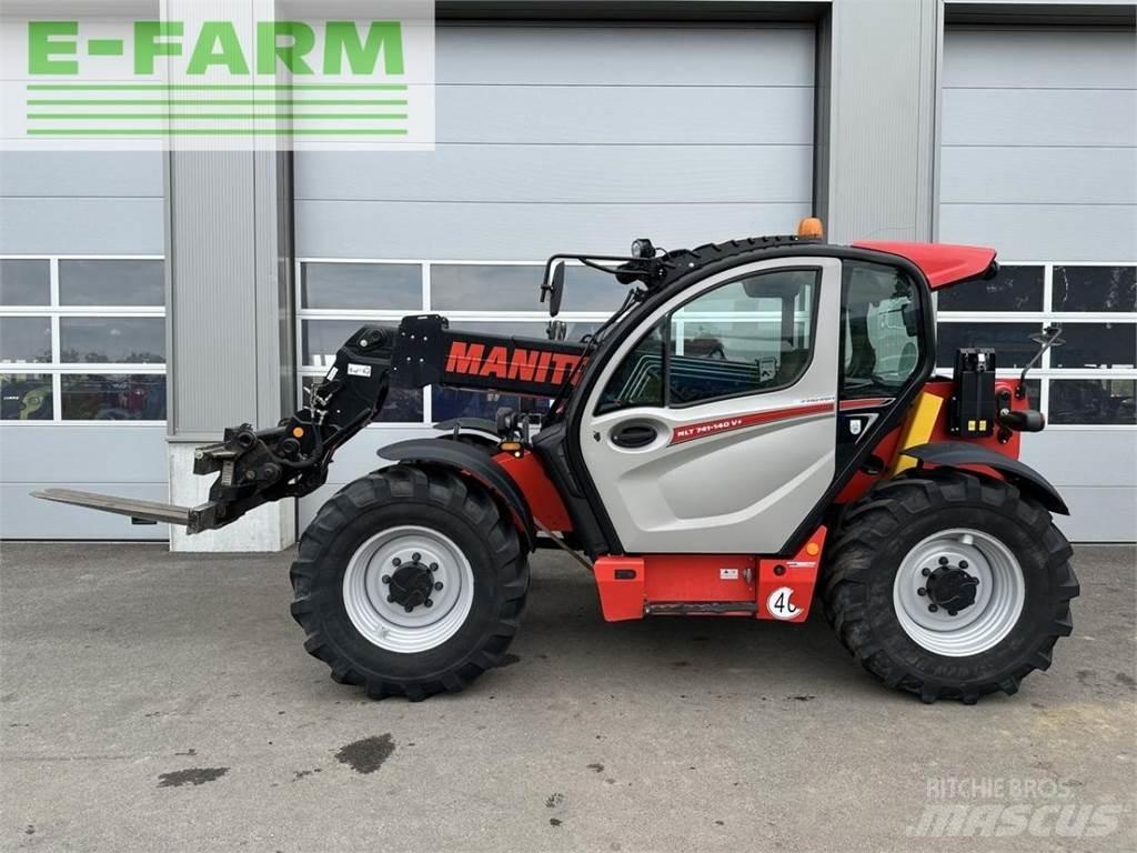 Manitou 741-140 v+ Teleskopické nakladače pro zemědělství