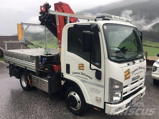 Isuzu N2 mit HMF 910 Autojeřáby, hydraulické ruky