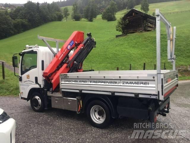 Isuzu N2 mit HMF 910 Autojeřáby, hydraulické ruky