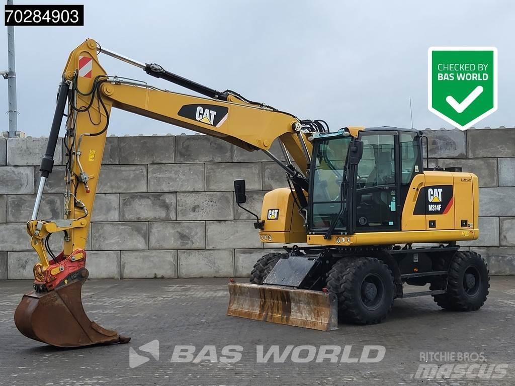 CAT M314 F Kolová rýpadla