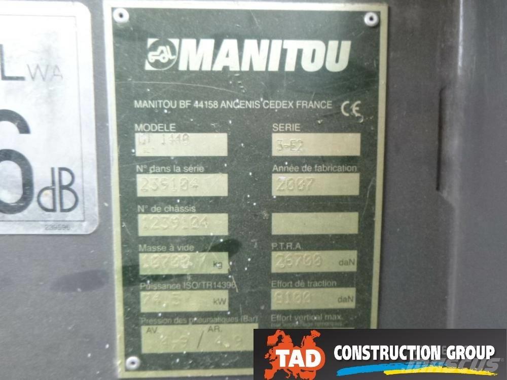 Manitou MT 1440 Teleskopické manipulátory