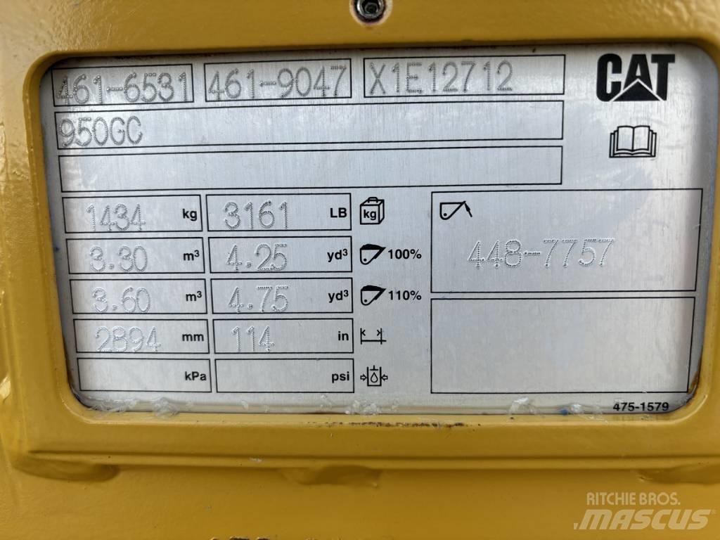 CAT 950GC Ostatní komponenty