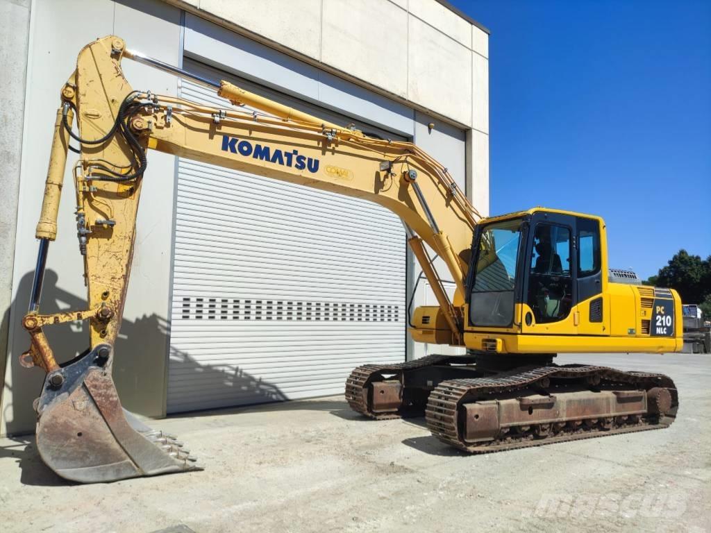 Komatsu PC 210 NLC-8 Pásová rýpadla