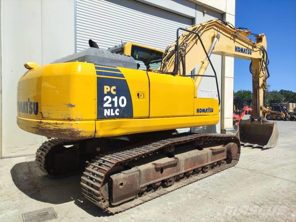 Komatsu PC 210 NLC-8 Pásová rýpadla