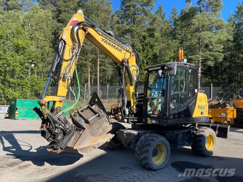 Yanmar B 95 W Kolová rýpadla