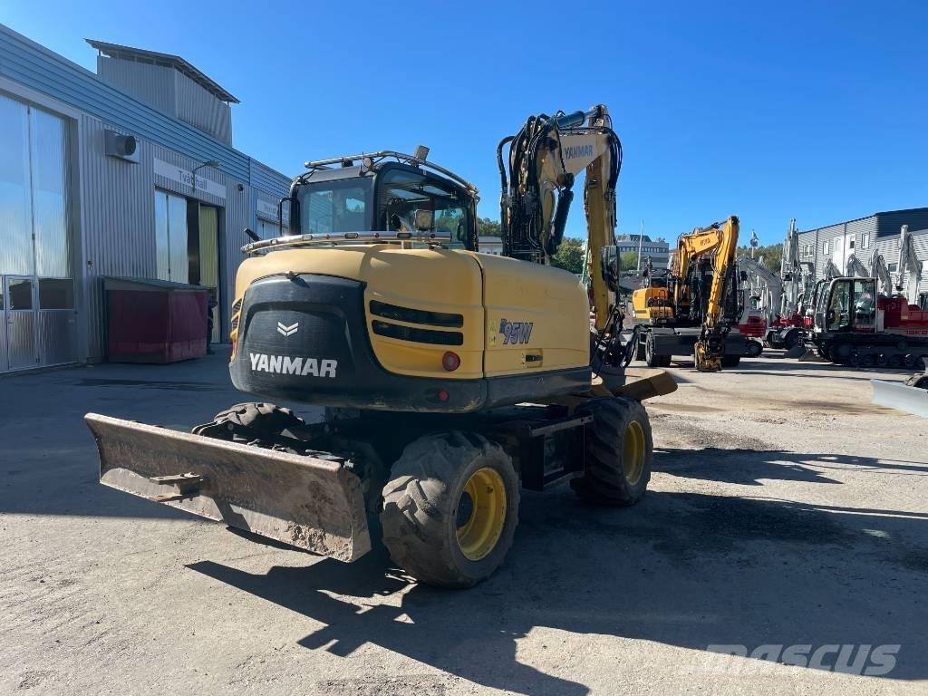 Yanmar B 95 W Kolová rýpadla