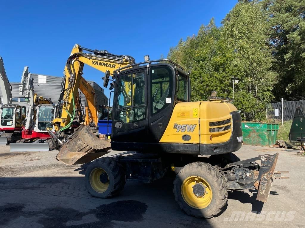 Yanmar B 95 W Kolová rýpadla