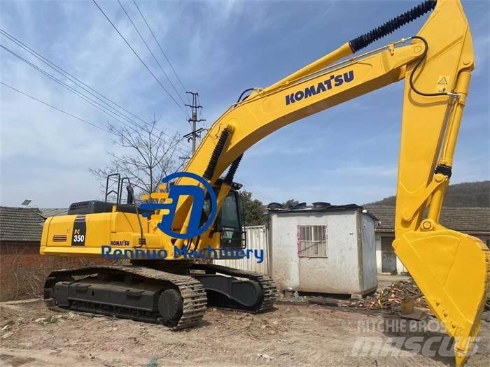 Komatsu 350-8 Pásová rýpadla