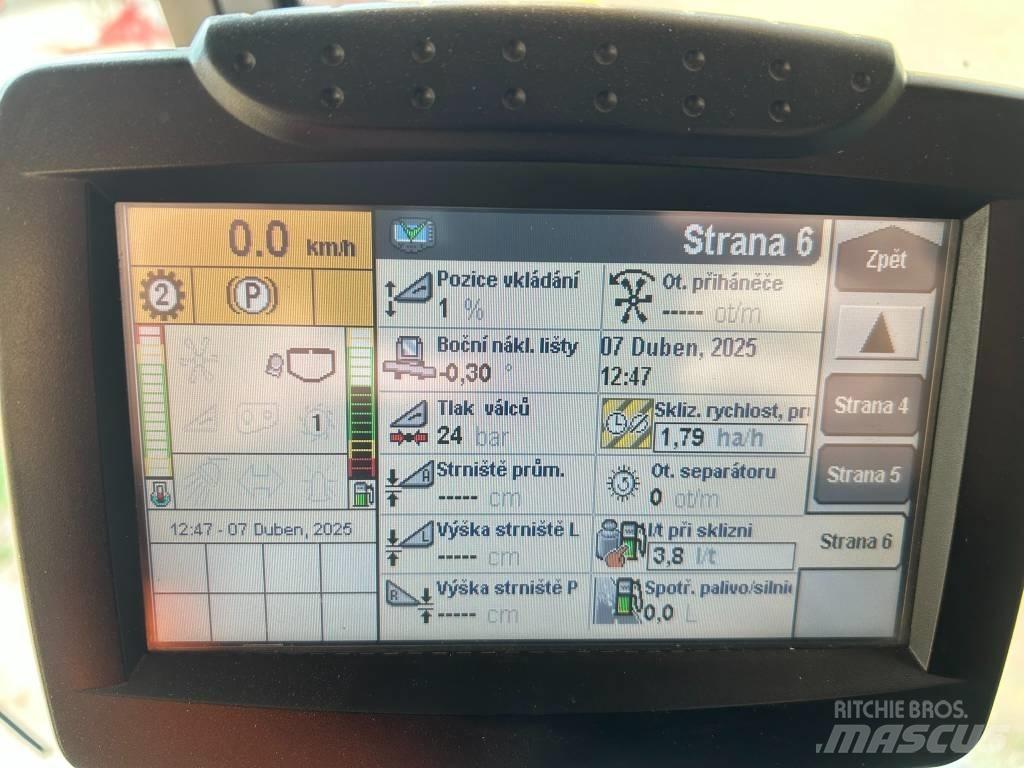 New Holland CX 8080 Sklízecí mlátičky