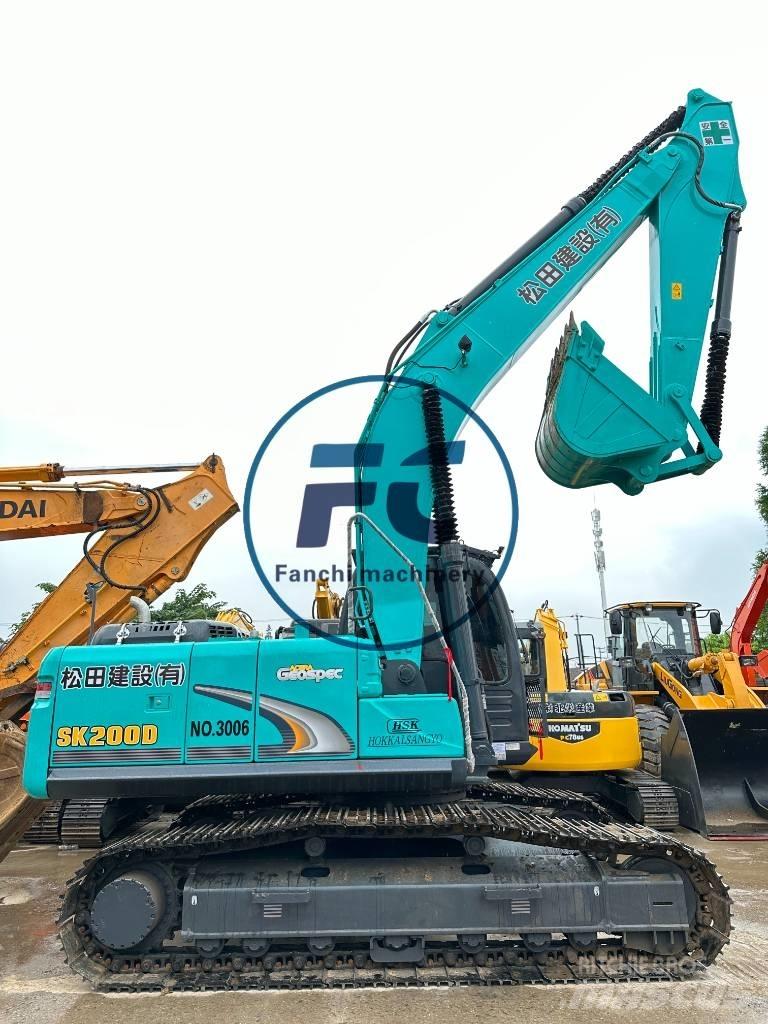 Kobelco SK 200-8 Pásová rýpadla
