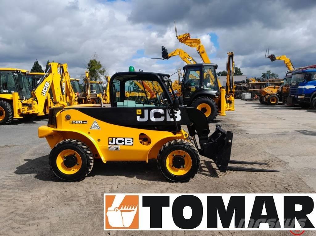 JCB 520-40 Teleskopické manipulátory