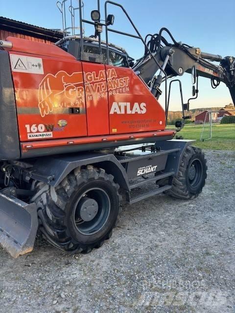 Atlas 160 W Kolová rýpadla