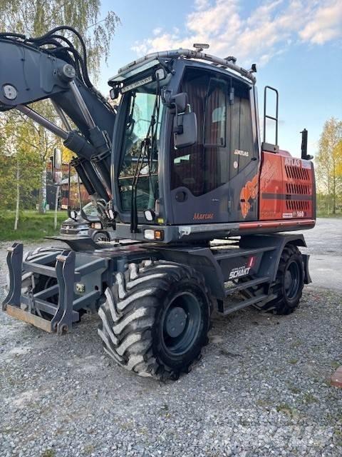Atlas 160 W Kolová rýpadla