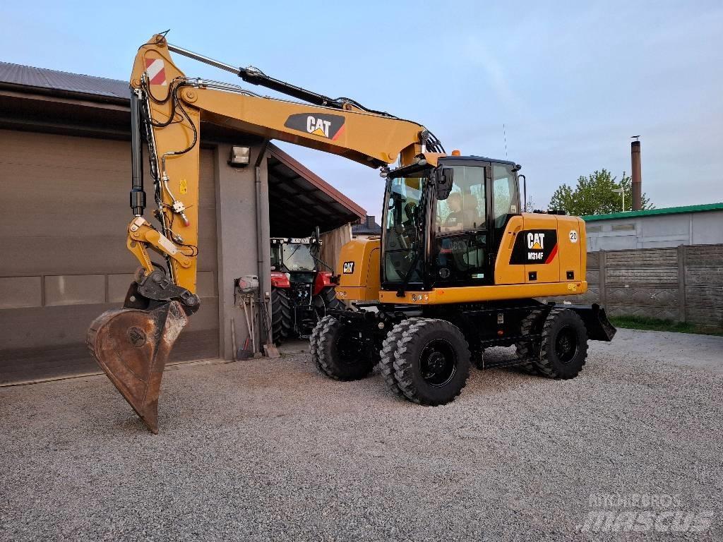 CAT 314 F Kolová rýpadla