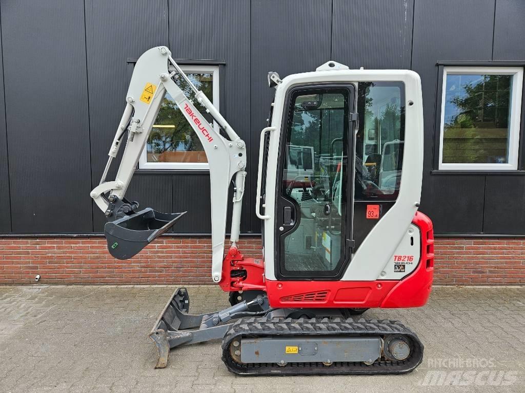 Takeuchi TB 216 Mini rýpadla < 7t