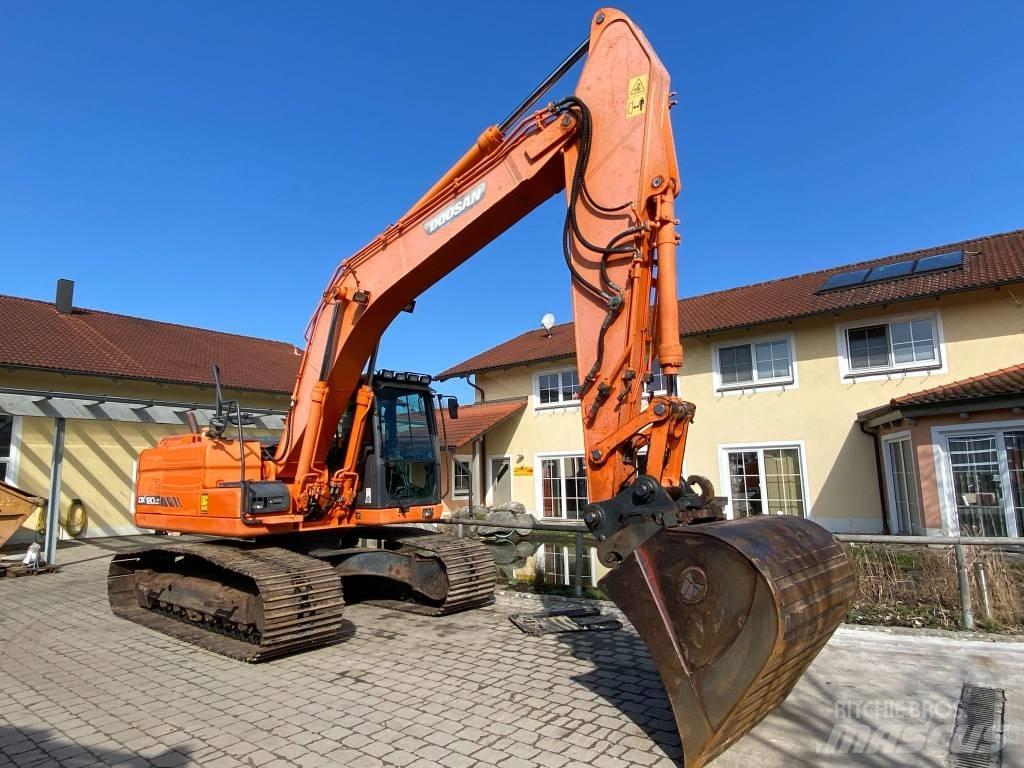 Doosan DX 180 LC-3 Pásová rýpadla