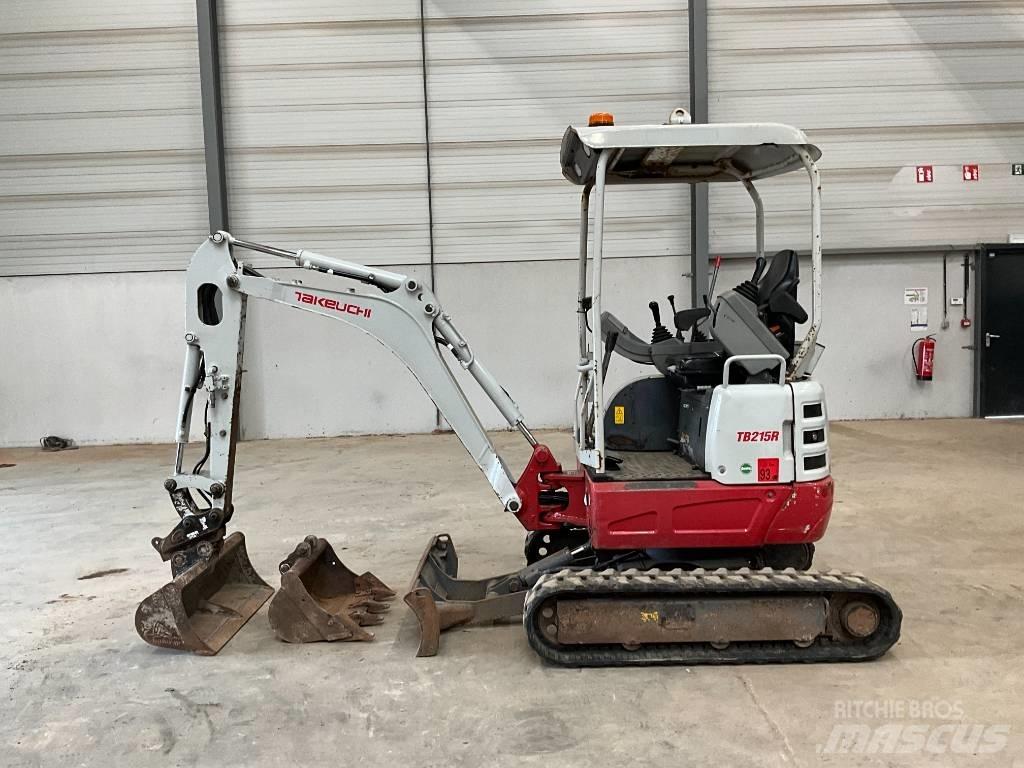 Takeuchi TB 215 R Mini rýpadla < 7t