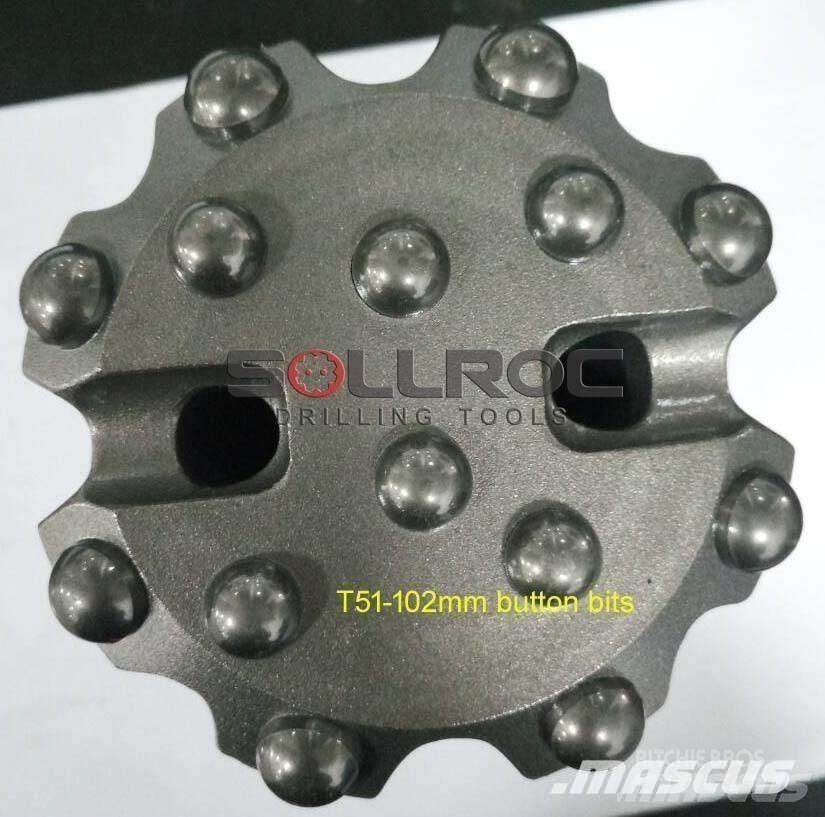 Sollroc Button Bit Příslušenství a náhradní díly k vrtným zařízením