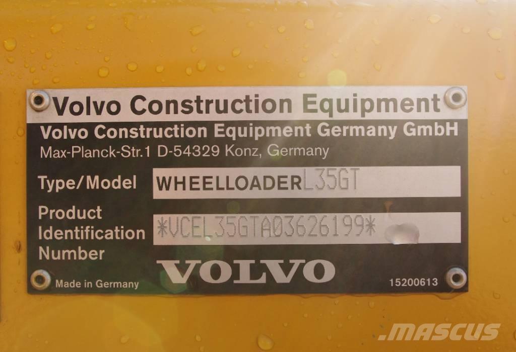 Volvo L 35 G Kolové nakladače