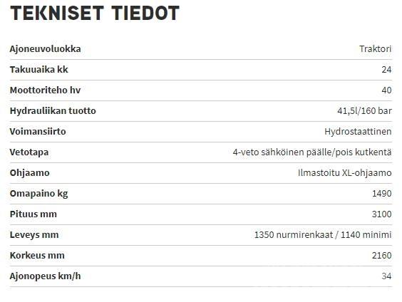Iseki TH5420 Kompaktní traktory