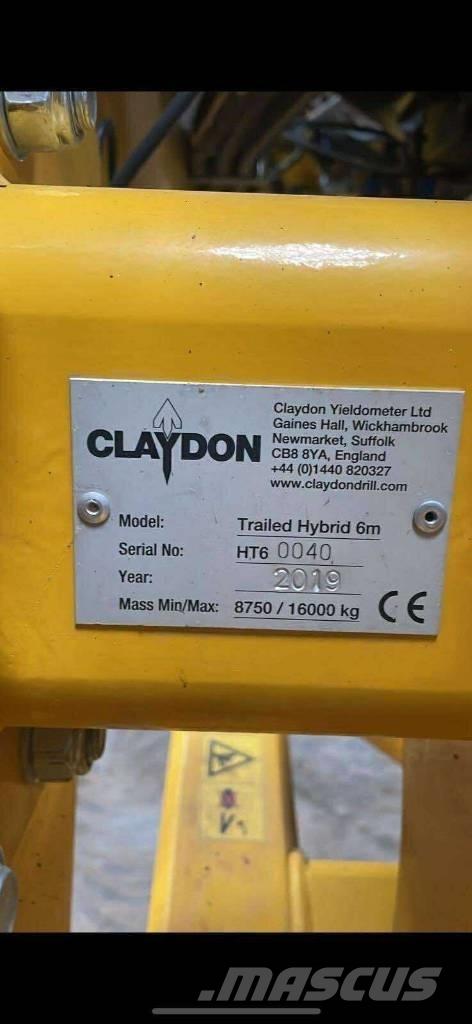 Claydon T6 Hybrid Mechanické secí stroje
