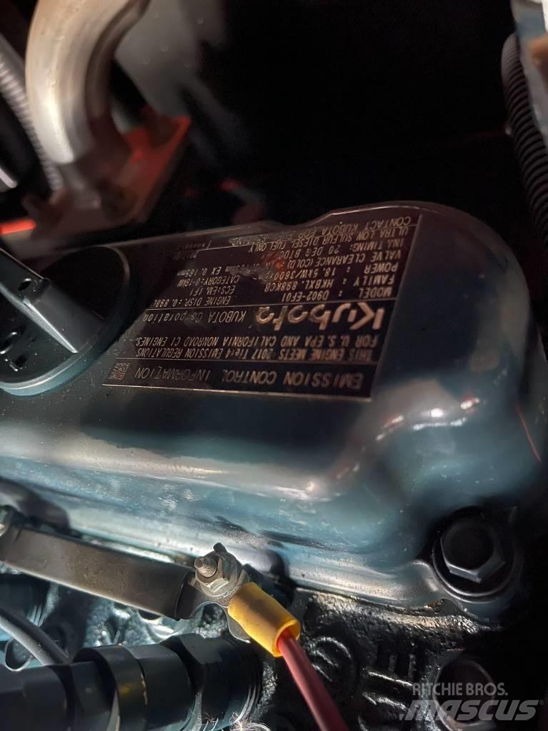 Kubota V3800-T Naftové generátory