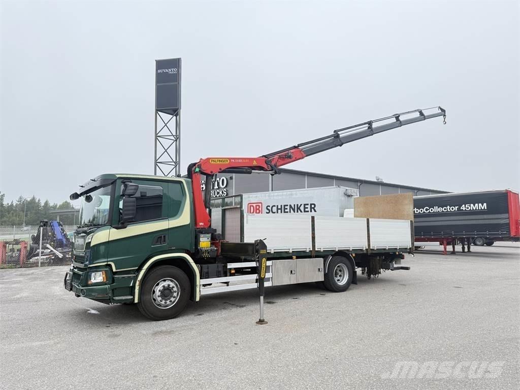 Scania P320 4x2 Autojeřáby, hydraulické ruky