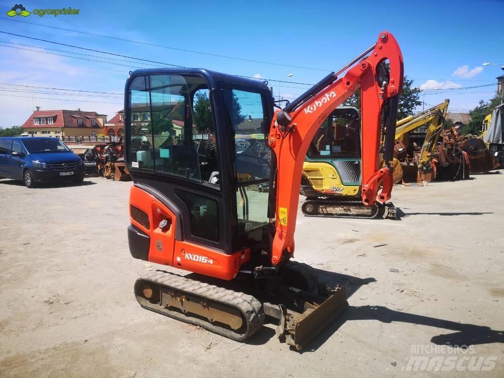Kubota KX 016-4 Mini rýpadla < 7t
