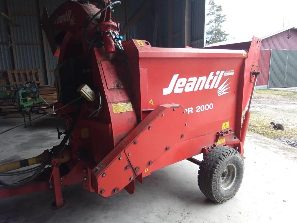 Jeantil PR 2000 Drtiče a řezače balíků